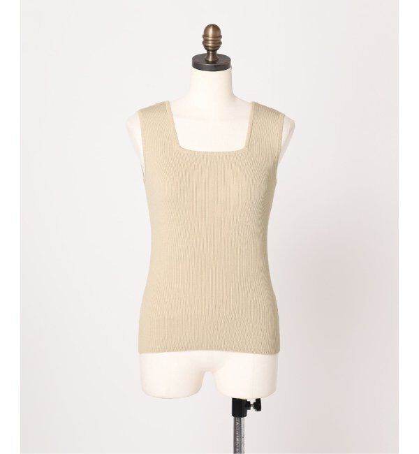 JOURNAL STANDARD relume「《追加》Vis/Polyスクエアネックリブタンクトップ」|タンクトップ|