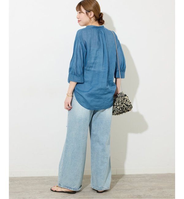 JOURNAL STANDARD relume「ラミーギャザースリーブブラウス」|シャツ・ブラウス|