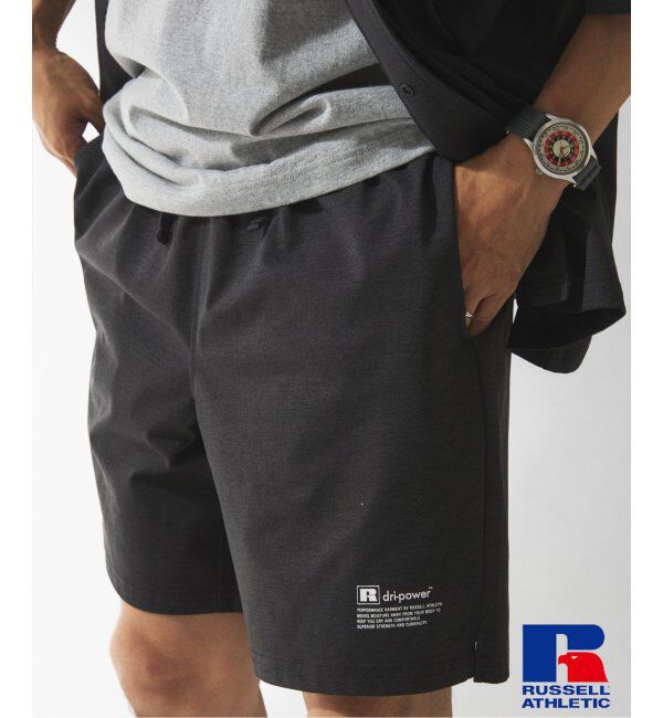 JOURNAL STANDARD relume「吸水速乾 RUSSELL ATHLETIC 別注 DRI-POWER(R) ショーツ」|その他|グレー