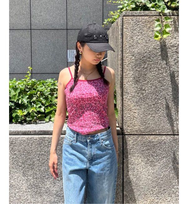 Oriens JOURNAL STANDARD「レオパード キャミソール」|キャミソール|ピンク