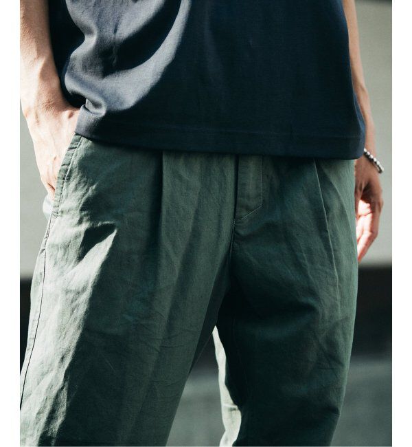JOURNAL STANDARD relume「ヨーロピアンフラックス ガーメントダイ スクエアイージーパンツ」|その他|