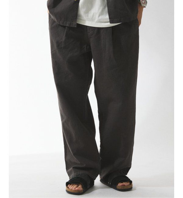 JOURNAL STANDARD relume「ヨーロピアンフラックス ガーメントダイ スクエアイージーパンツ」|その他|