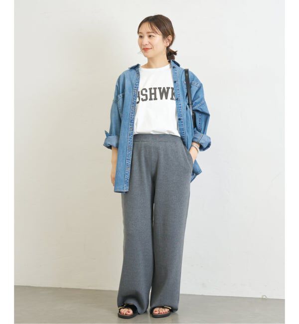 JOURNAL STANDARD「《WEB限定追加》ウォッシャブルTEXBRID ワイドパンツ」|その他|