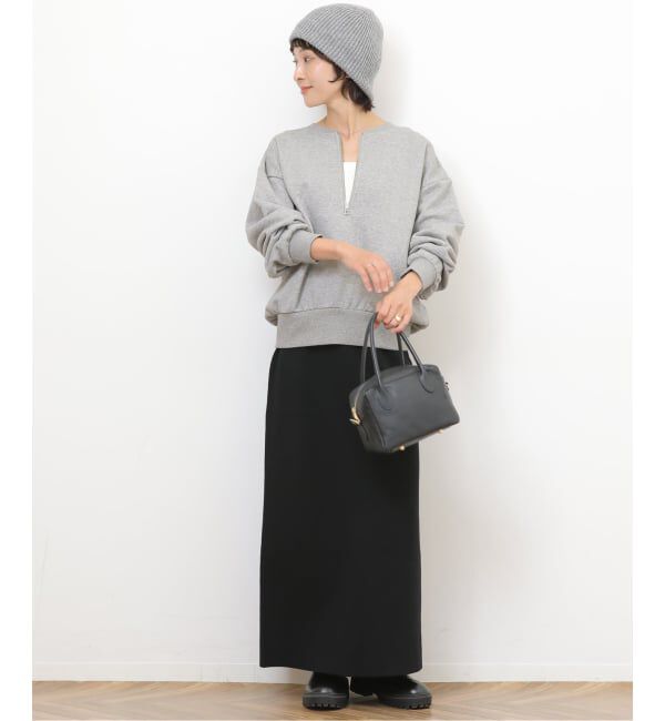 JOURNAL STANDARD relume「《WEB限定》ハーフジップノーカラースウェット」|スウェット・ジャージ|