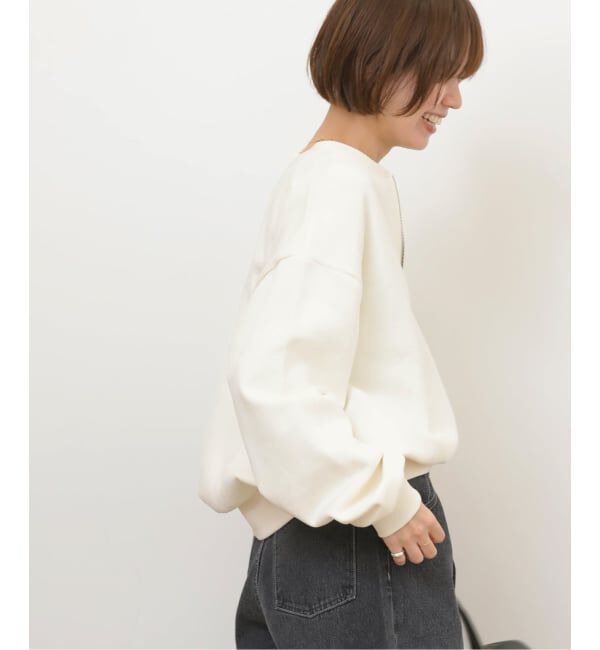 JOURNAL STANDARD relume「《WEB限定》ハーフジップノーカラースウェット」|スウェット・ジャージ|