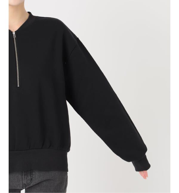 JOURNAL STANDARD relume「《WEB限定》ハーフジップノーカラースウェット」|スウェット・ジャージ|