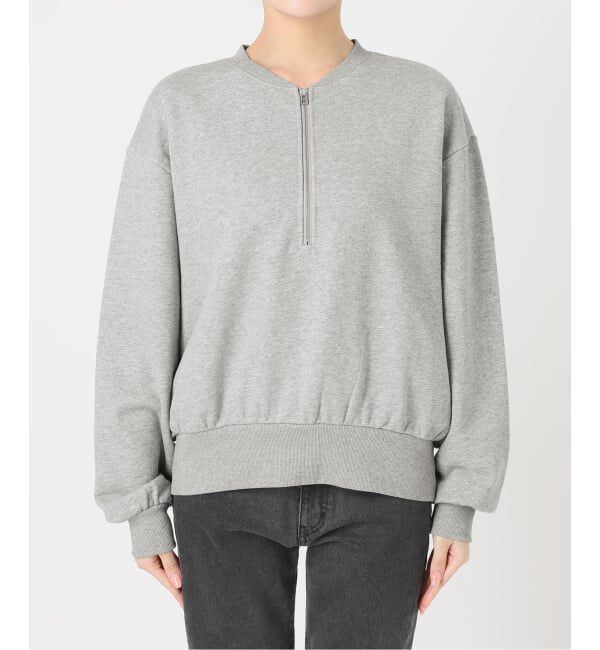 JOURNAL STANDARD relume「《WEB限定》ハーフジップノーカラースウェット」|スウェット・ジャージ|