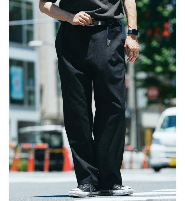 JOURNAL STANDARD relume「リネンブレンド 1タック &rdquo;レイジー&rdquo; パンツ」|スラックス|