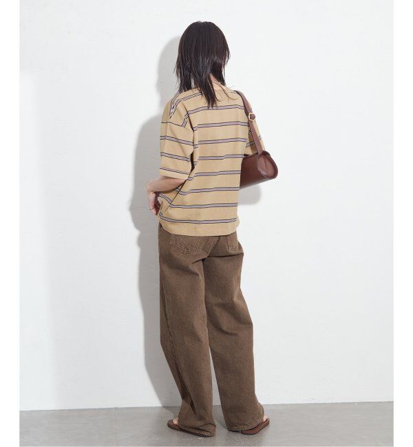 JOURNAL STANDARD「《追加4》汗ジミ防止ボーダービッグT」|Tシャツ・カットソー|