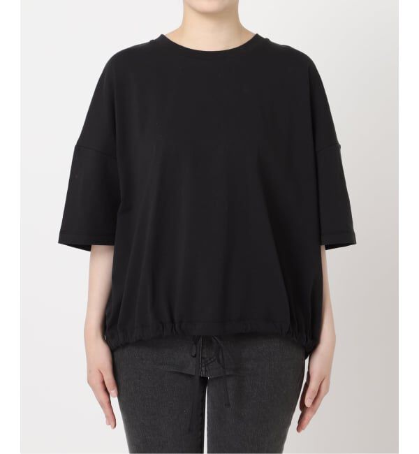 JOURNAL STANDARD relume「《追加3》ギャザーヘムショートスリーブTシャツ」|Tシャツ・カットソー|