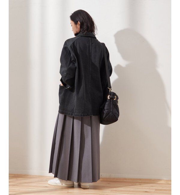 journal standard L'essage「デニムカバーオール」|デニムジャケット|