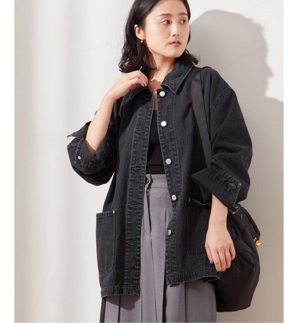 journal standard L'essage「デニムカバーオール」|デニムジャケット|