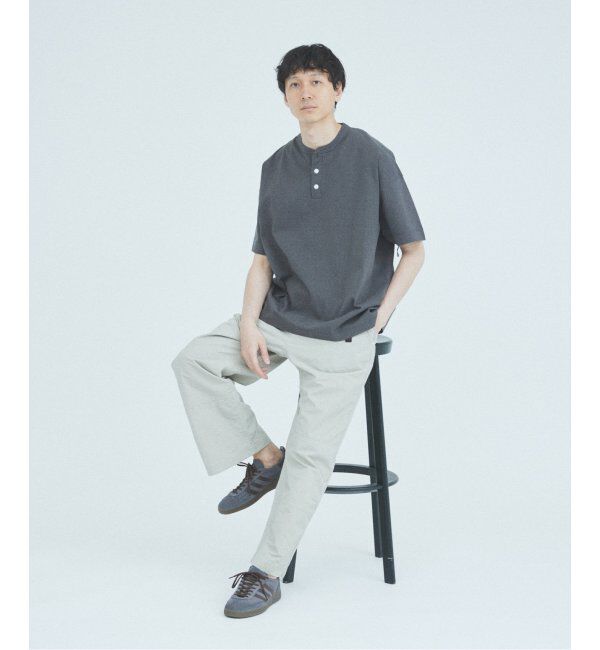 JOURNAL STANDARD「Healthknit / ヘルスニット 別注 ヘンリー ネック Tシャツ」|Tシャツ・カットソー|