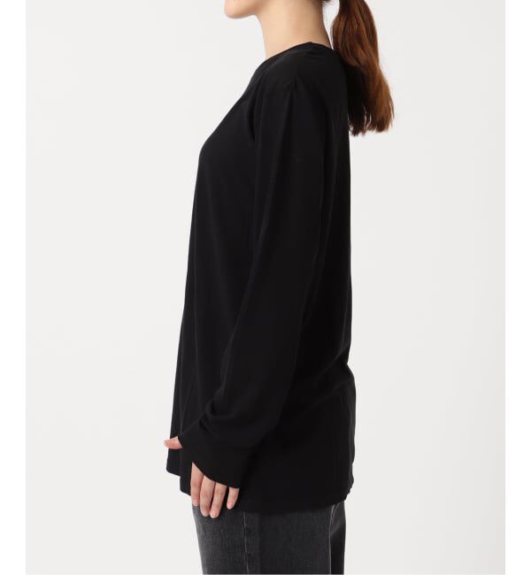 JOURNAL STANDARD「《追加5》クルーネックシアーロングTシャツ」|Tシャツ・カットソー|