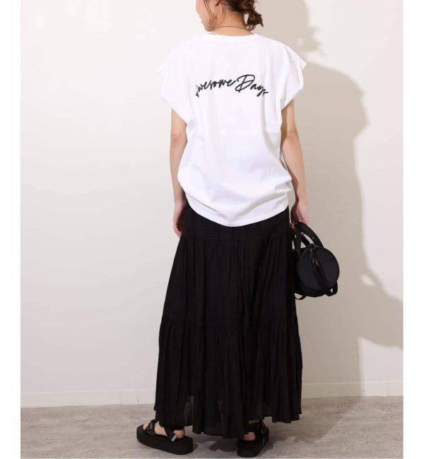 JOURNAL STANDARD relume「《追加3》刺繍ロゴフレンチTEE」|Tシャツ・カットソー|