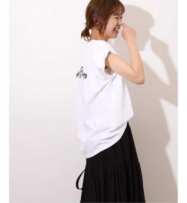 JOURNAL STANDARD relume「《追加3》刺繍ロゴフレンチTEE」|Tシャツ・カットソー|