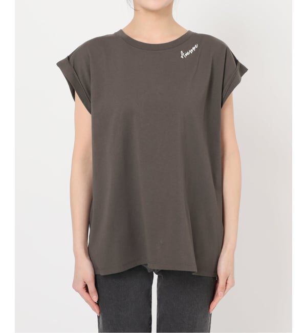 JOURNAL STANDARD relume「《追加3》刺繍ロゴフレンチTEE」|Tシャツ・カットソー|