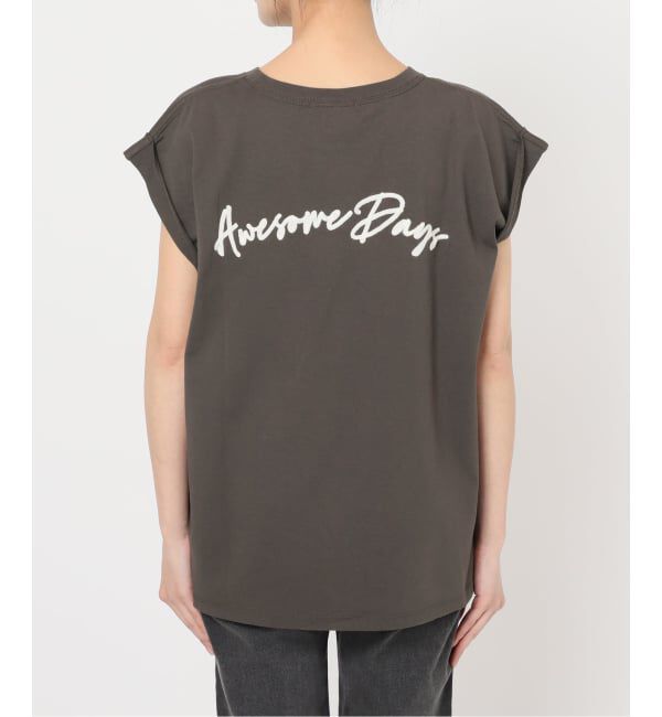 JOURNAL STANDARD relume「《追加3》刺繍ロゴフレンチTEE」|Tシャツ・カットソー|