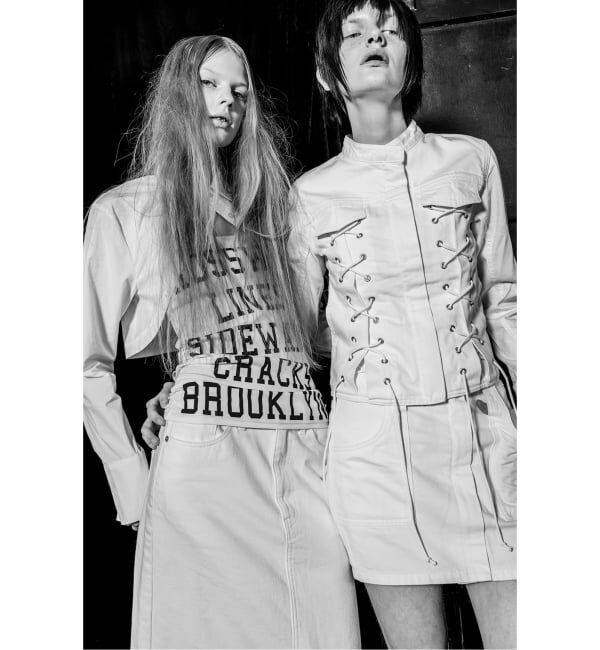 Oriens JOURNAL STANDARD「レースアップデニムジャケット」|デニムジャケット|