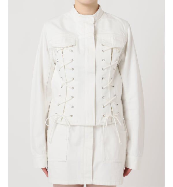 Oriens JOURNAL STANDARD「レースアップデニムジャケット」|デニムジャケット|