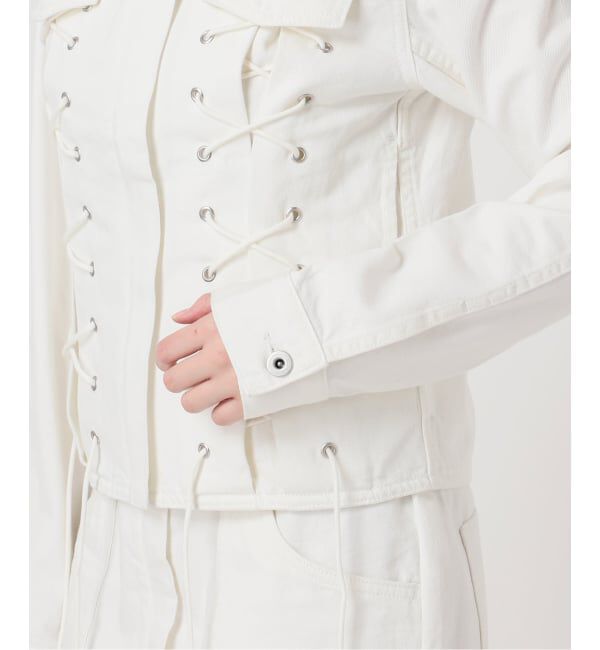 Oriens JOURNAL STANDARD「レースアップデニムジャケット」|デニムジャケット|