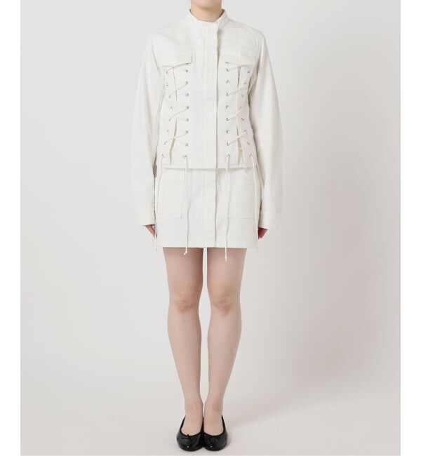 Oriens JOURNAL STANDARD「レースアップデニムジャケット」|デニムジャケット|