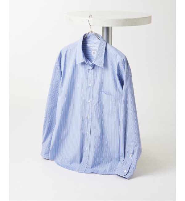 JOURNAL STANDARD「THOMAS MASON / トーマスメイソン ファット レギュラー シャツ」|シャツ・ブラウス|ネイビー B