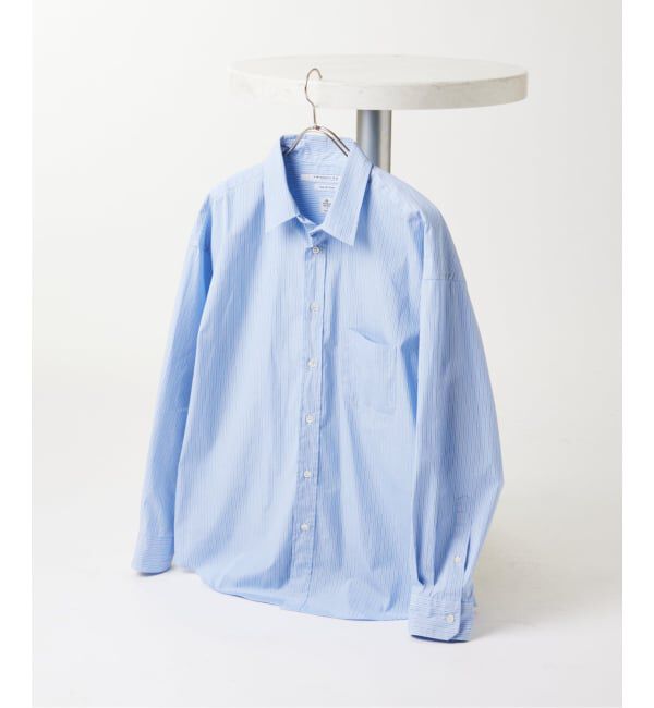 JOURNAL STANDARD「THOMAS MASON / トーマスメイソン ファット レギュラー シャツ」|シャツ・ブラウス|ブルー