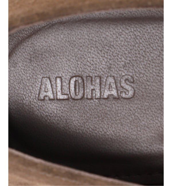 journal standard L'essage「【ALOHAS / アロハス】Aven Suede Brown Leather Loafers：ローファー」|ローファー|