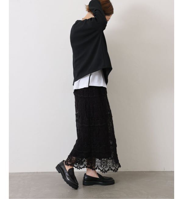 journal standard luxe「《追加予約》レースMIX スカート」|スカート|
