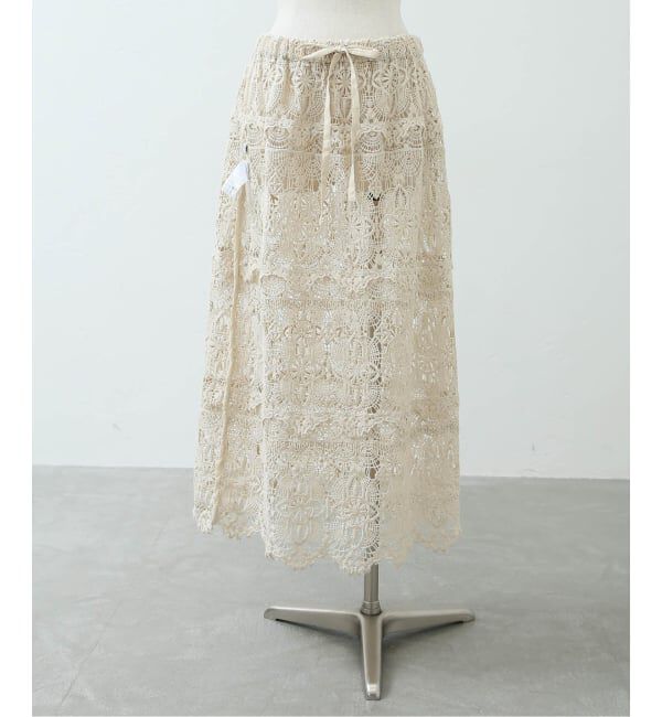 journal standard luxe「《追加予約》レースMIX スカート」|スカート|