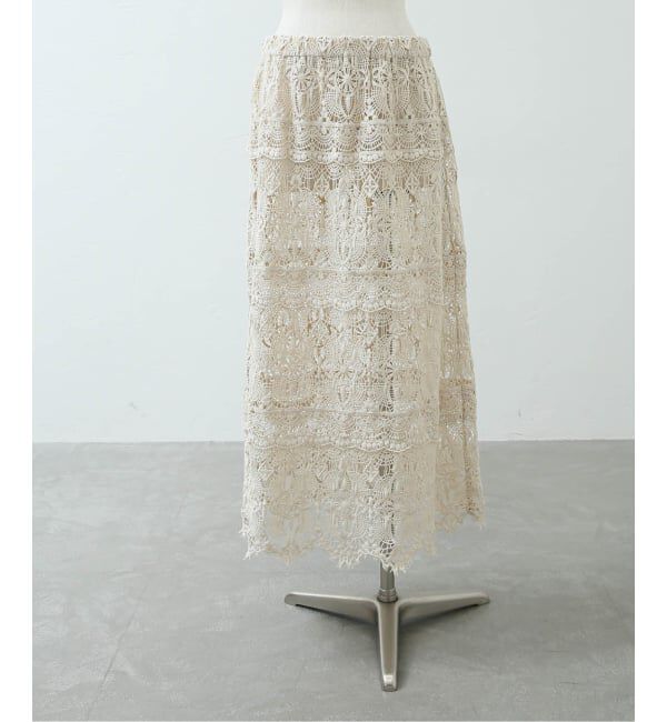 journal standard luxe「《追加予約》レースMIX スカート」|スカート|
