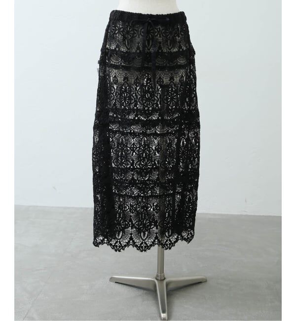 journal standard luxe「《追加予約》レースMIX スカート」|スカート|