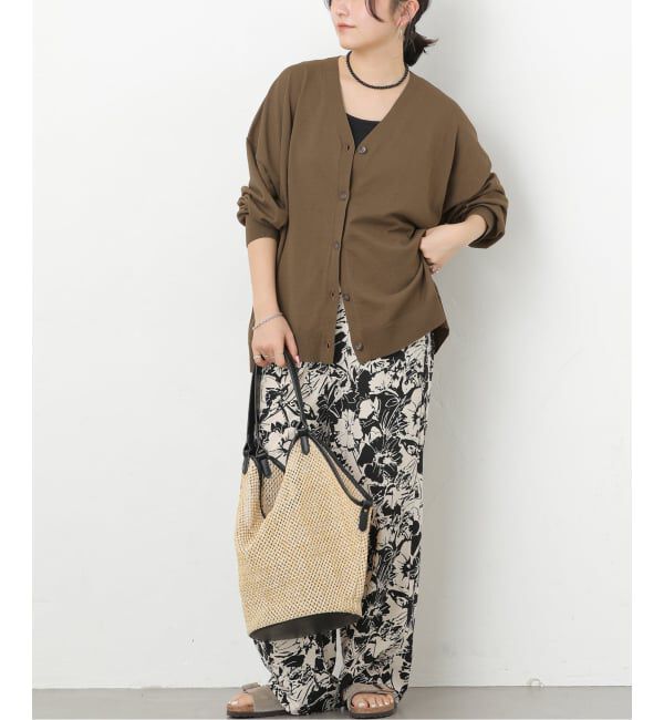 JOURNAL STANDARD relume「《予約》【MULTI FUNC+】UVカット / 接触冷感 / ドライタッチVネックカーディガン」|カーディガン|