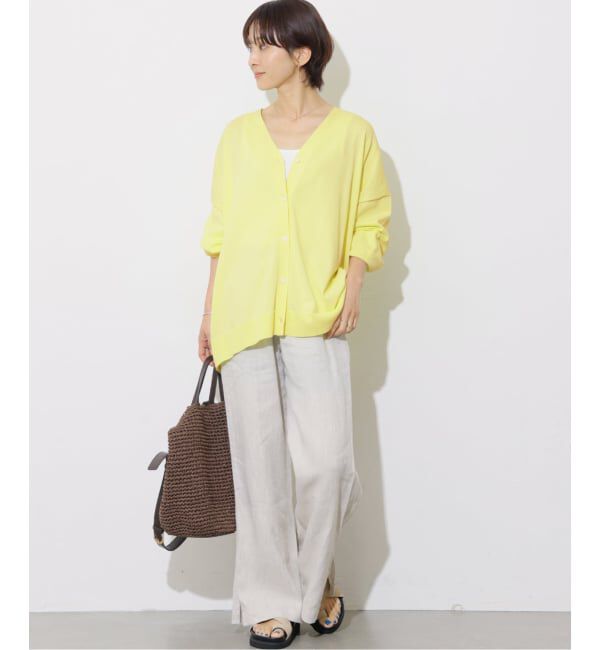 JOURNAL STANDARD relume「《予約》【MULTI FUNC+】UVカット / 接触冷感 / ドライタッチVネックカーディガン」|カーディガン|