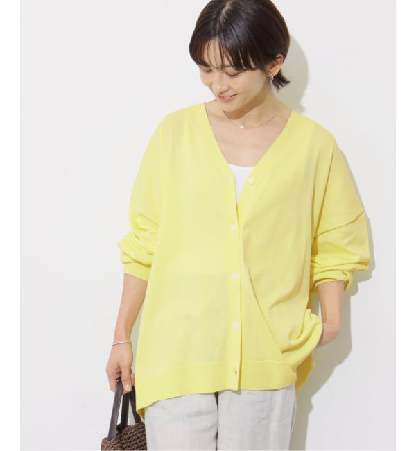 JOURNAL STANDARD relume「《予約》【MULTI FUNC+】UVカット / 接触冷感 / ドライタッチVネックカーディガン」|カーディガン|