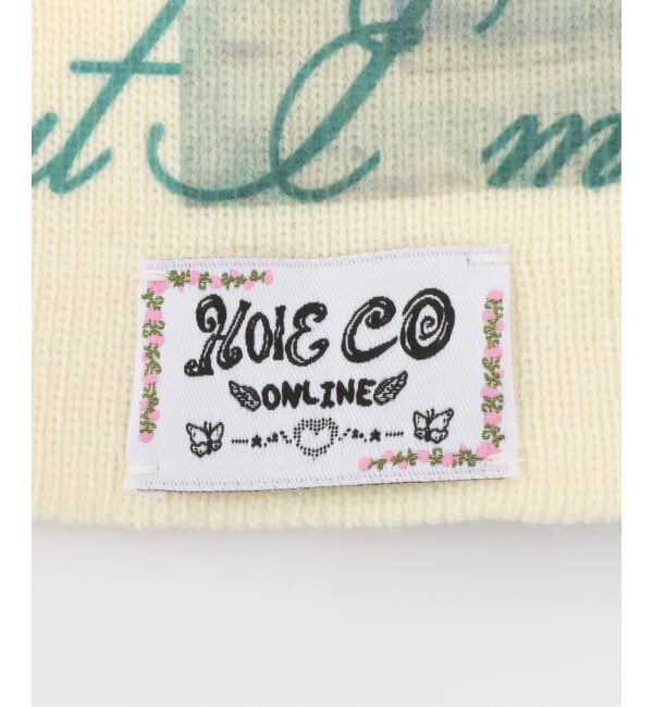 Oriens JOURNAL STANDARD「【HOLECO/ホレコ】Bella Beanie 01（CUTE）」|ニット帽|
