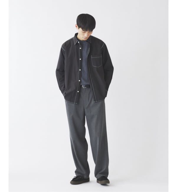 JOURNAL STANDARD relume「《予約》カラーステッチ タイプライター シャツ」|シャツ・ブラウス|