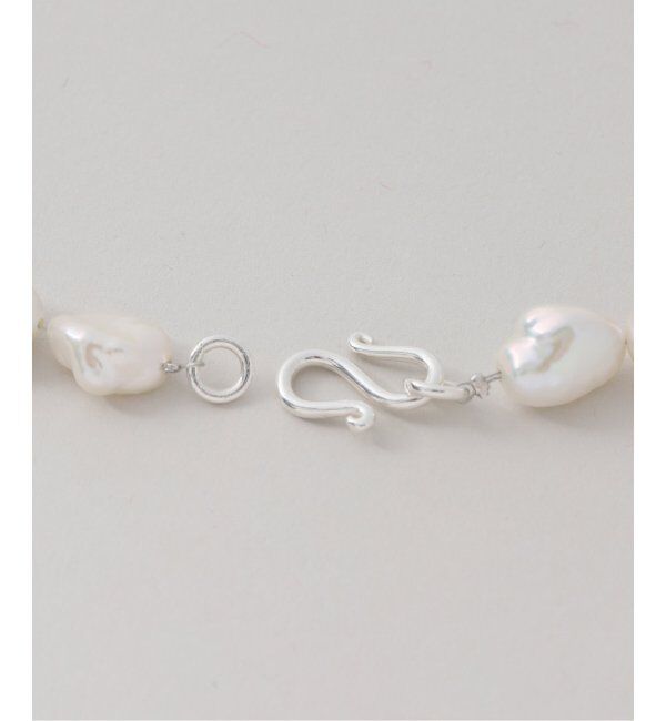 Lilas by Spick&Span「バロックパール40cmネックレス SV」|ネックレス|