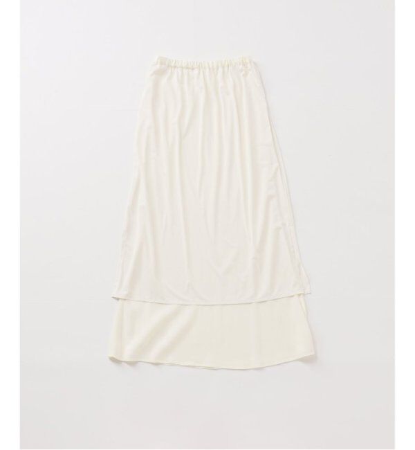 FRAMeWORK「≪追加≫キュプラバイアスサテンロングスカート」|スカート|