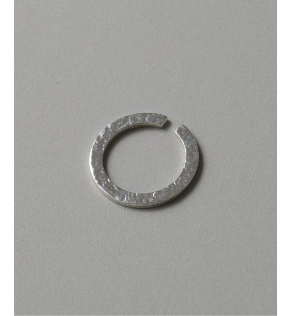 Spick and Span「【SAMH by LILAS】Wフェースフープイヤーカフ SV（片耳）」|イヤーカフ|