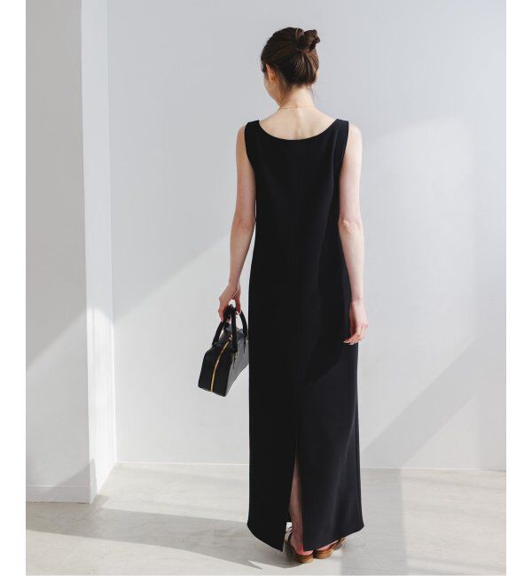 NOBLE「【洗える】ニットライクジョーゼット2wayワンピース」|ワンピース|