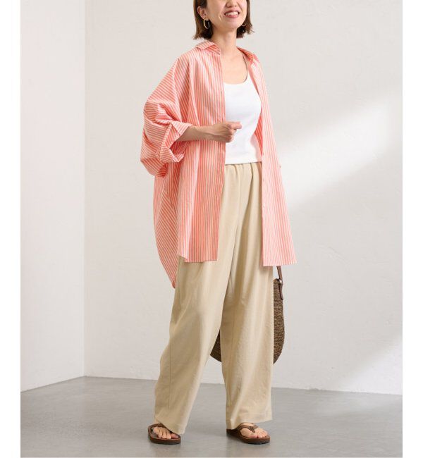 FRAMeWORK「≪追加≫ハーフスリーブポンチョシャツ」|シャツ・ブラウス|