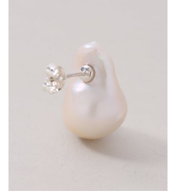 Spick and Span「《WEB限定》【SAMH by LILAS】 オイスターパールピアス SV(両耳)」|ピアス|