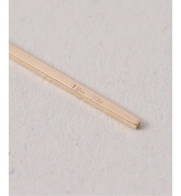 Lilas by Spick&Span「《WEB限定》5mmボールYチェーンネックレス K10」|ネックレス|