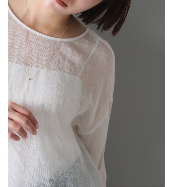 Lilas by Spick&Span「《WEB限定》5mmボールYチェーンネックレス K10」|ネックレス|