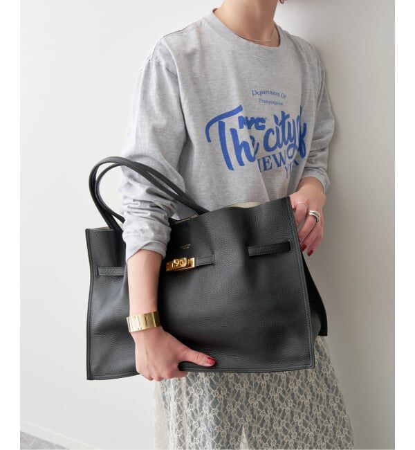 Spick and Span「《追加》VIOLAd'ORO イタリアンWフェイスレザートートバッグ L」|トートバッグ|