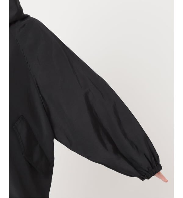 FRAMeWORK「≪追加≫リネンPLタッサーフードショートブルゾン」|ブルゾン・スタジャン|