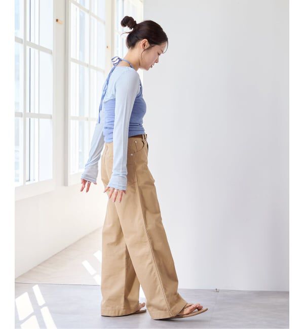 U by SPICK&SPAN「《新色 / 追加》ヴィンテージライクチノパンツ」|チノ|