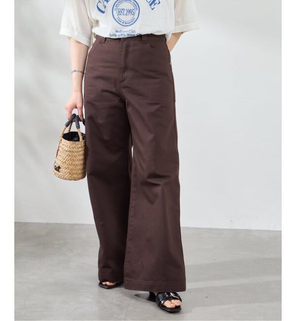 U by SPICK&SPAN「《新色 / 追加》ヴィンテージライクチノパンツ」|チノ|